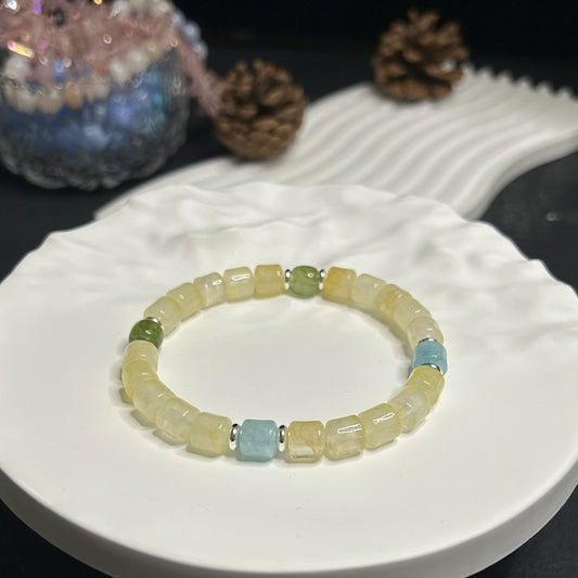Citrine Multicolor Wealth Energy Bracelet