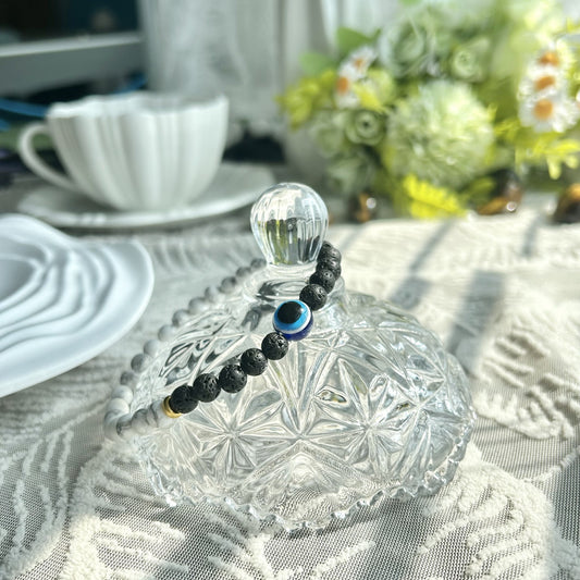 Volcanic Stone Turquoise Protection Bracelet