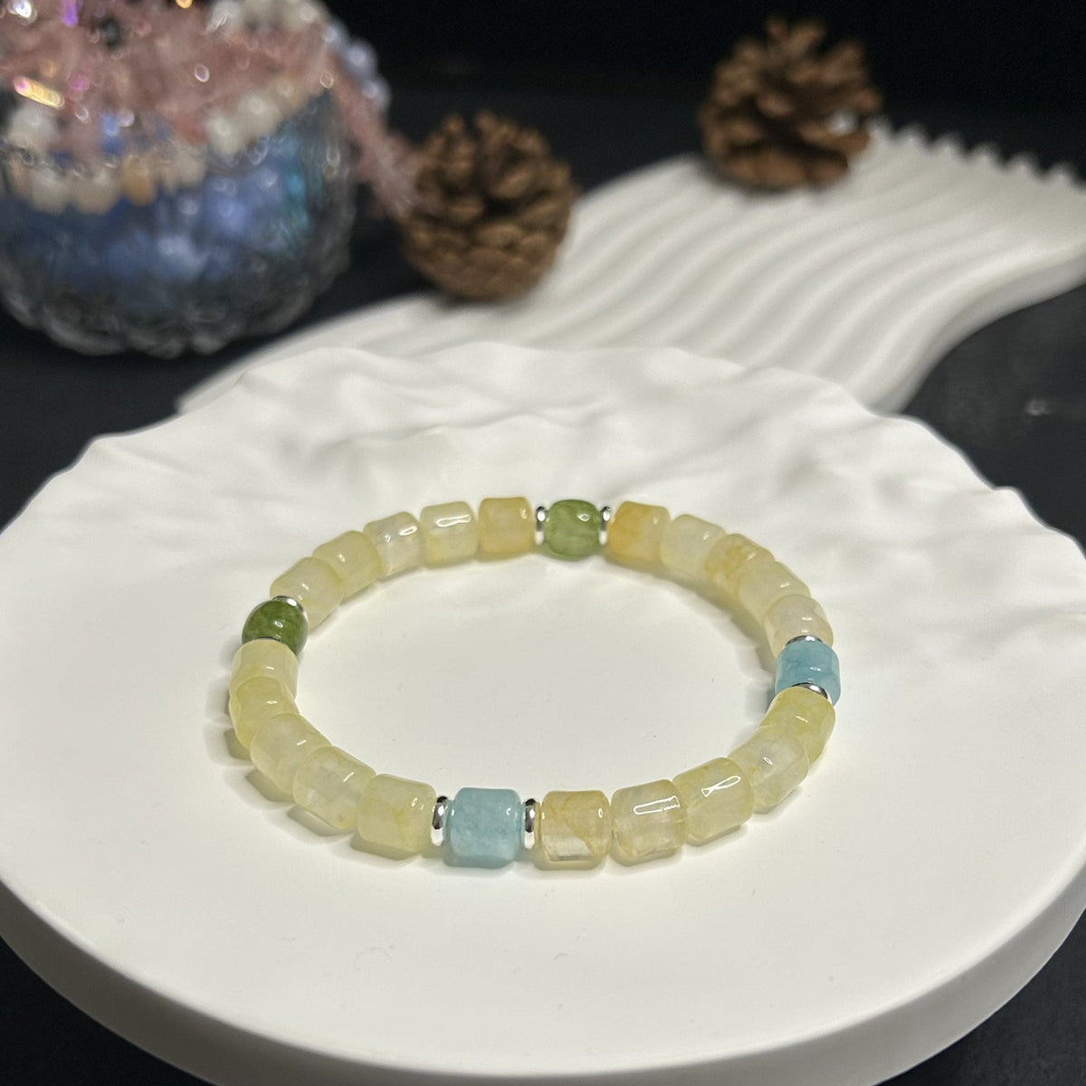 Citrine Multicolor Wealth Energy Bracelet