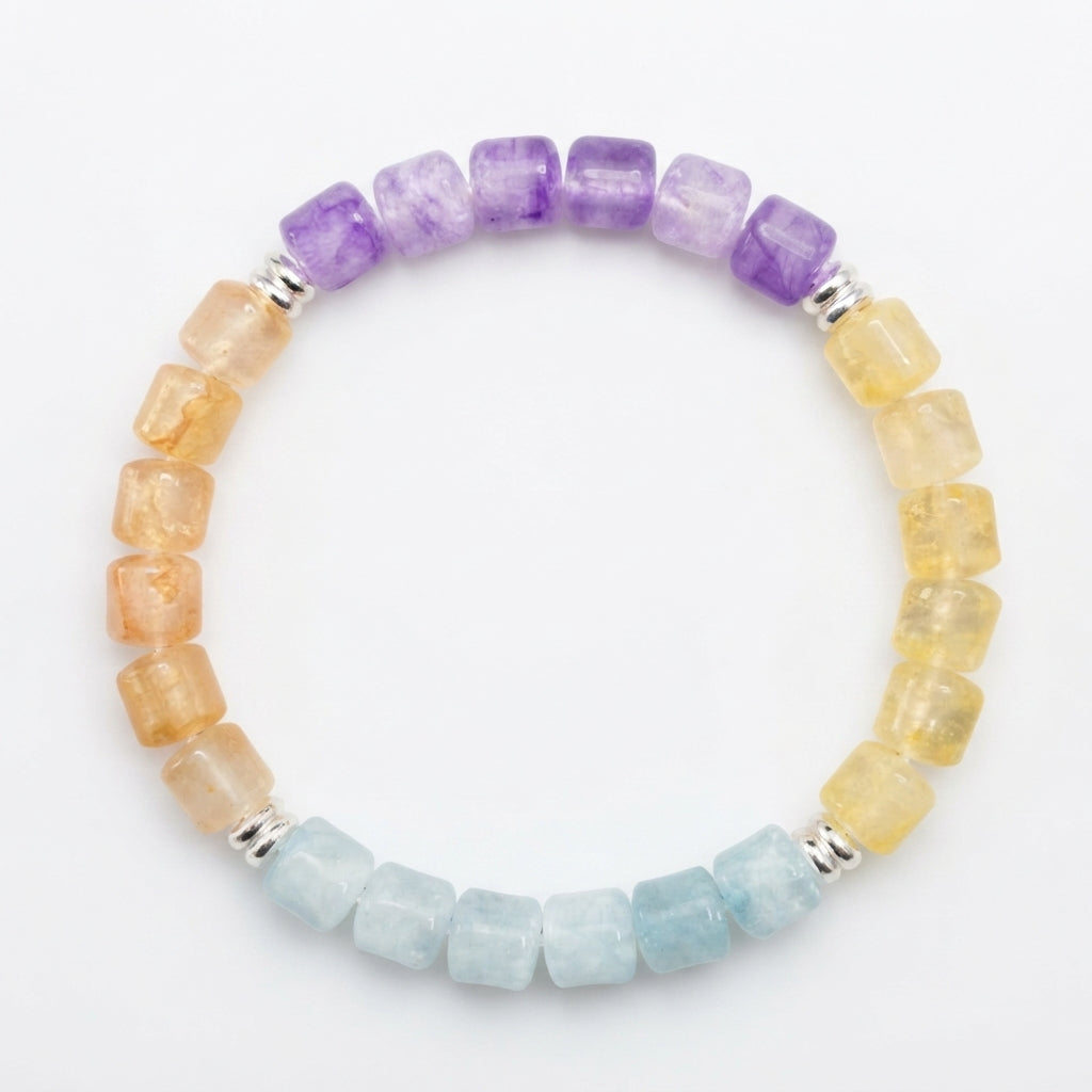 Multicolor Crystal Lucky Energy Bracelet